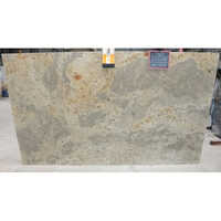 Ivory Gold Granite Slab - Cutter Slab Form, Customized Sizes | Cream Color, Polished Surface Finish, Ideal For Flooring Applications