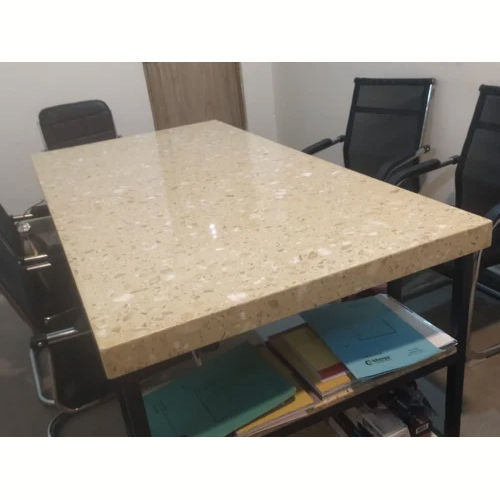 Marble Stone Table Top - Color: White