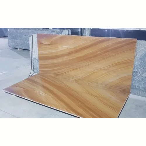 Teak Wood Granite Slab
