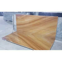 Teak Wood Granite Slab