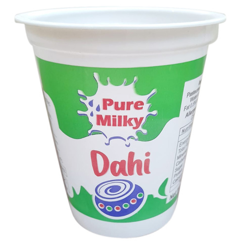 95 Dia 350Gm Curd Packaging Cup - Color: Printed