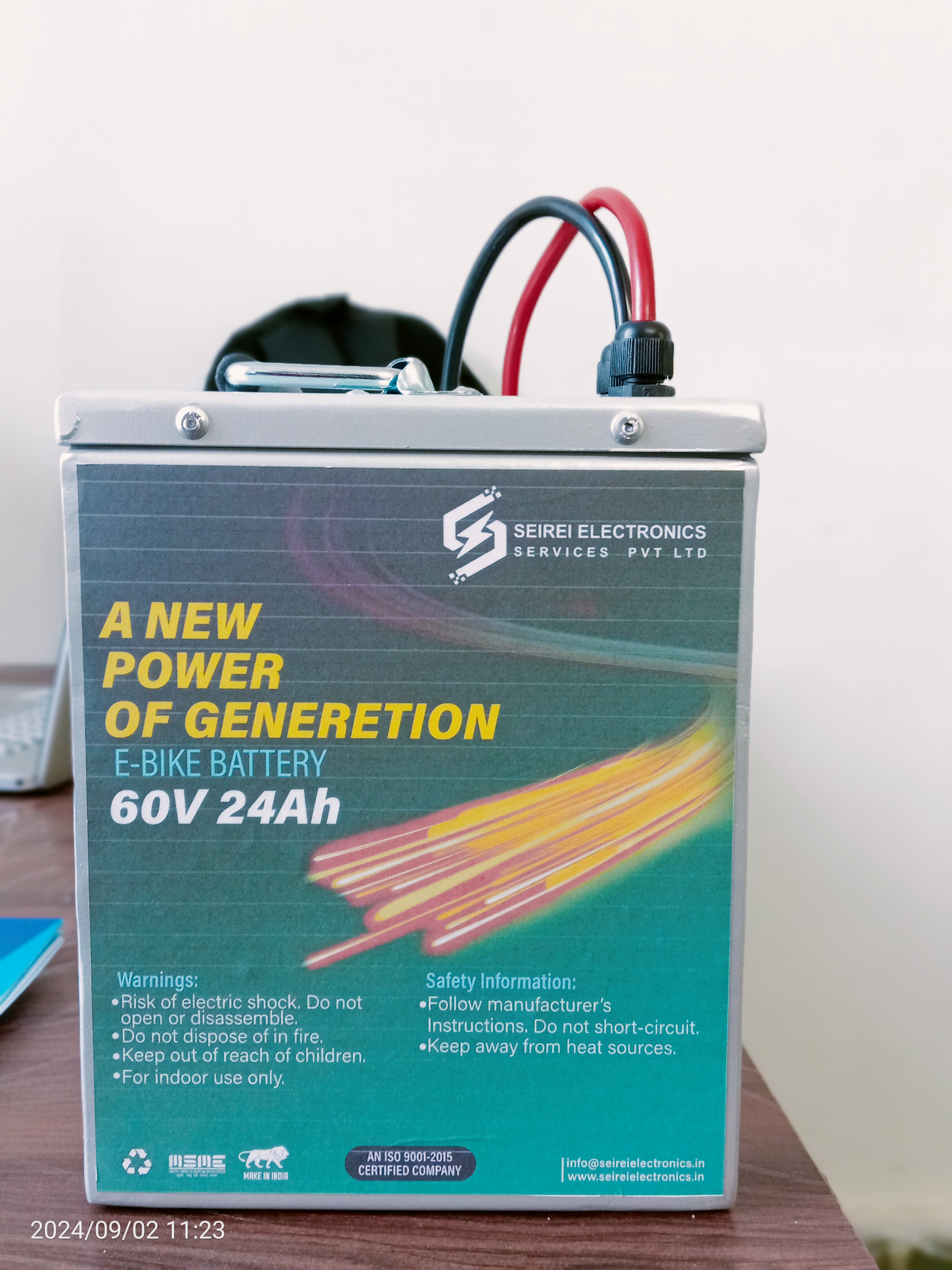 60V-24Ah lifepo4 Battery