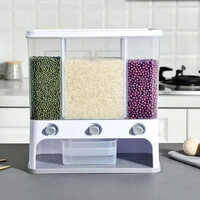 3 Grid Wall Mounted Dry Food Dispnser