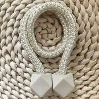 Magnetic Curtain Rope - Color: Brown