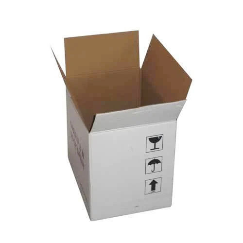 Printed Mono Carton Box - Color: White