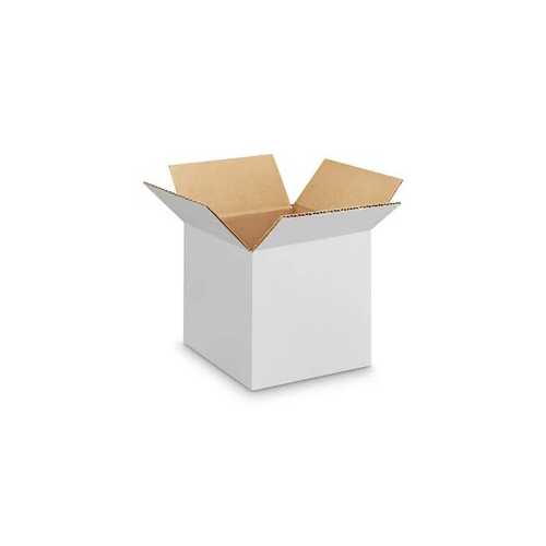 White Corrugated Box