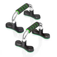 Push Up Bars Gym Exercise - Manual Operation, Non-adjustable Design | Strength Building, Muscle Toning For Chest Exercises At Home