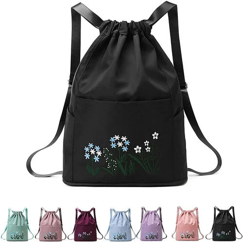 Multifunctional Travel Folding Bag - Color: Black