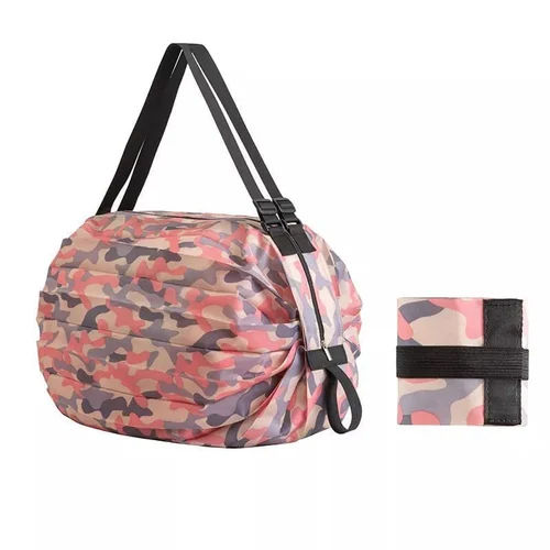 Expandable Folding Travel Bag - Color: Multi