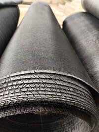 Black Graphite Coated Fiberglass Fabric