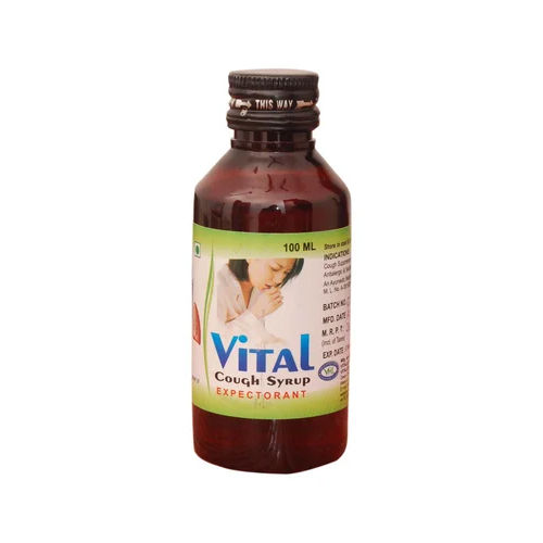 Vital Cough Syrup Expectorant - Age Group: For Adults