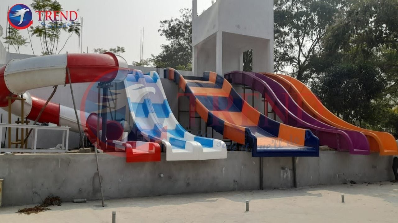 Amusement Park Water Slides