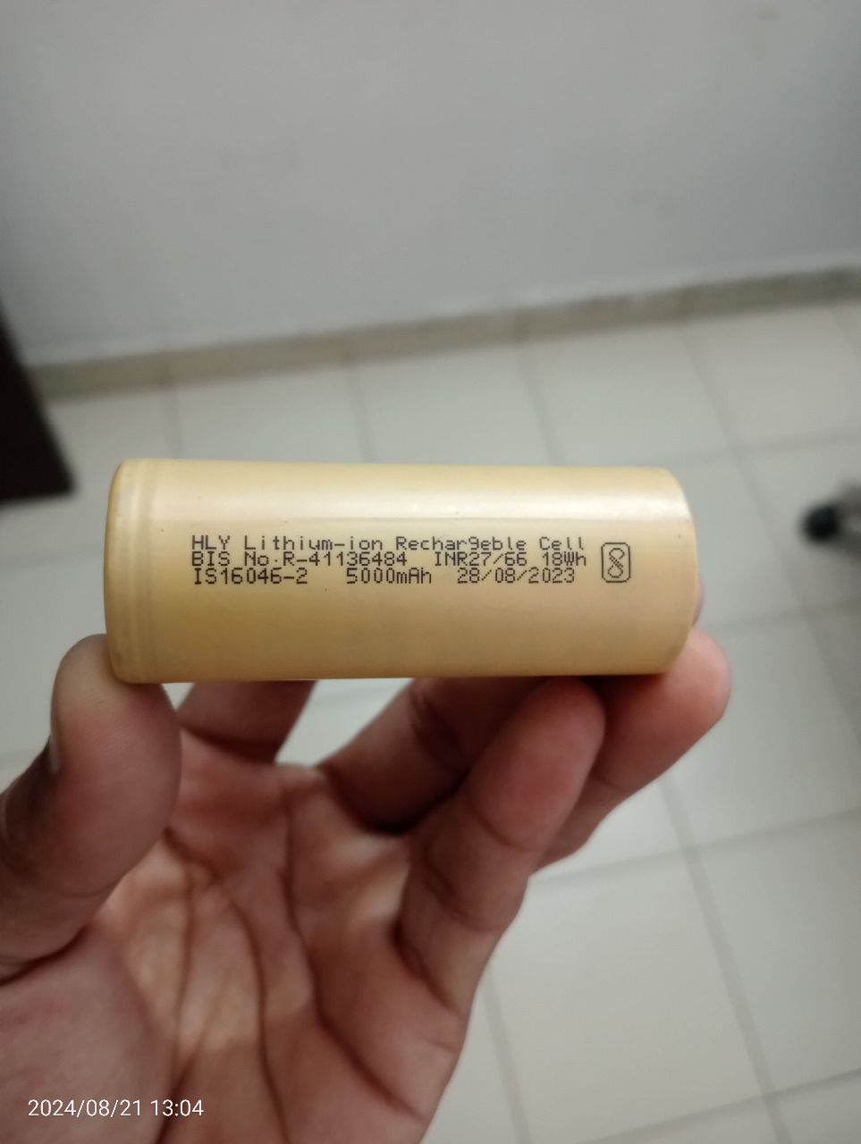 HLY 5000 Lithium-ion Cell