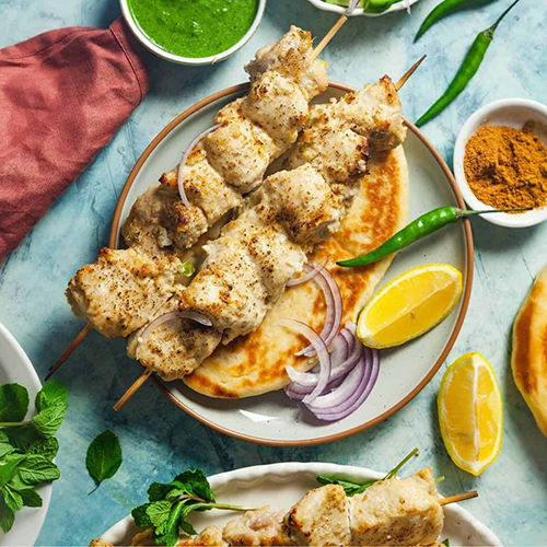 Chicken Tikka - Malai - Color: Brown