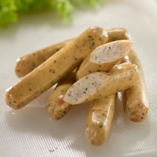 Chicken Sausage Pepper - Color: Cream