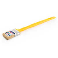 Akor Expert Radiator Brush - Durable Bristles, Various Sizes , Yellow Handle For Easy Reach And Perfect For Enamels