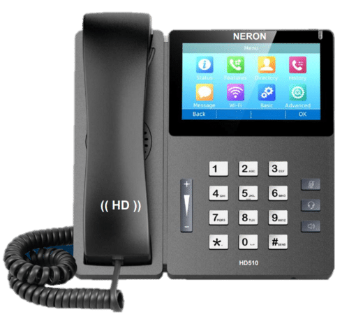 Neron 510HD Business VoIP Phone with WiFi Connectivity