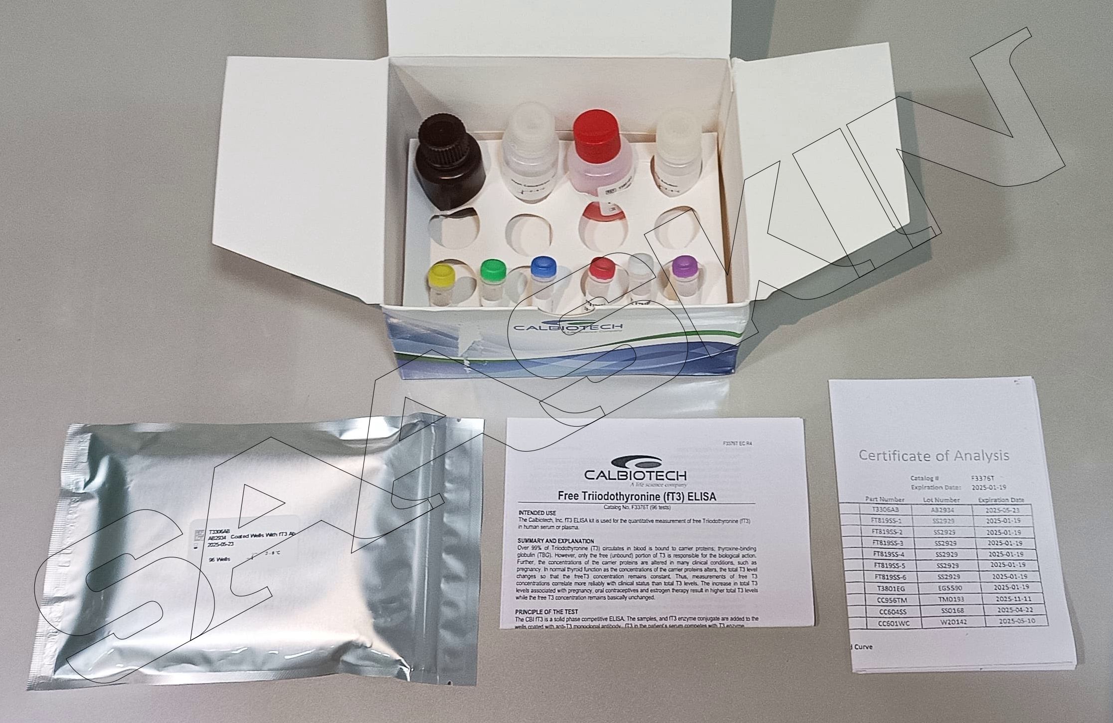 Calbiotech Free Triiodothyronine (FT3) ELISA