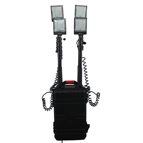 LED Portable Emergency Lighting Tower Powered by Battery