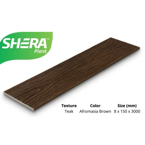 Shera Cement Fiber Board - Color: Brown