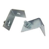 Gyproc Soffit Cleat - Stainless Steel, 0.16*2.5*2.7*3.7 Mm, Silver Color | Easy To Install, Ideal For Industrial Use