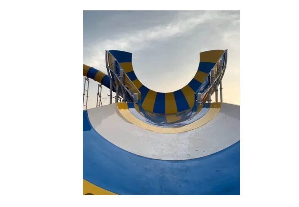 Half funnel slide