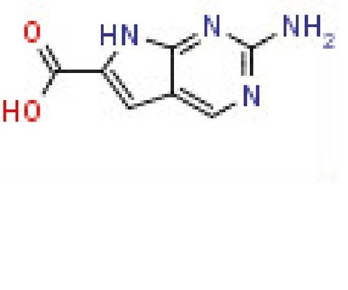 2-Amino-7h-pyrrolo[2,3-d]pyrimidin-6-carboxylic acid