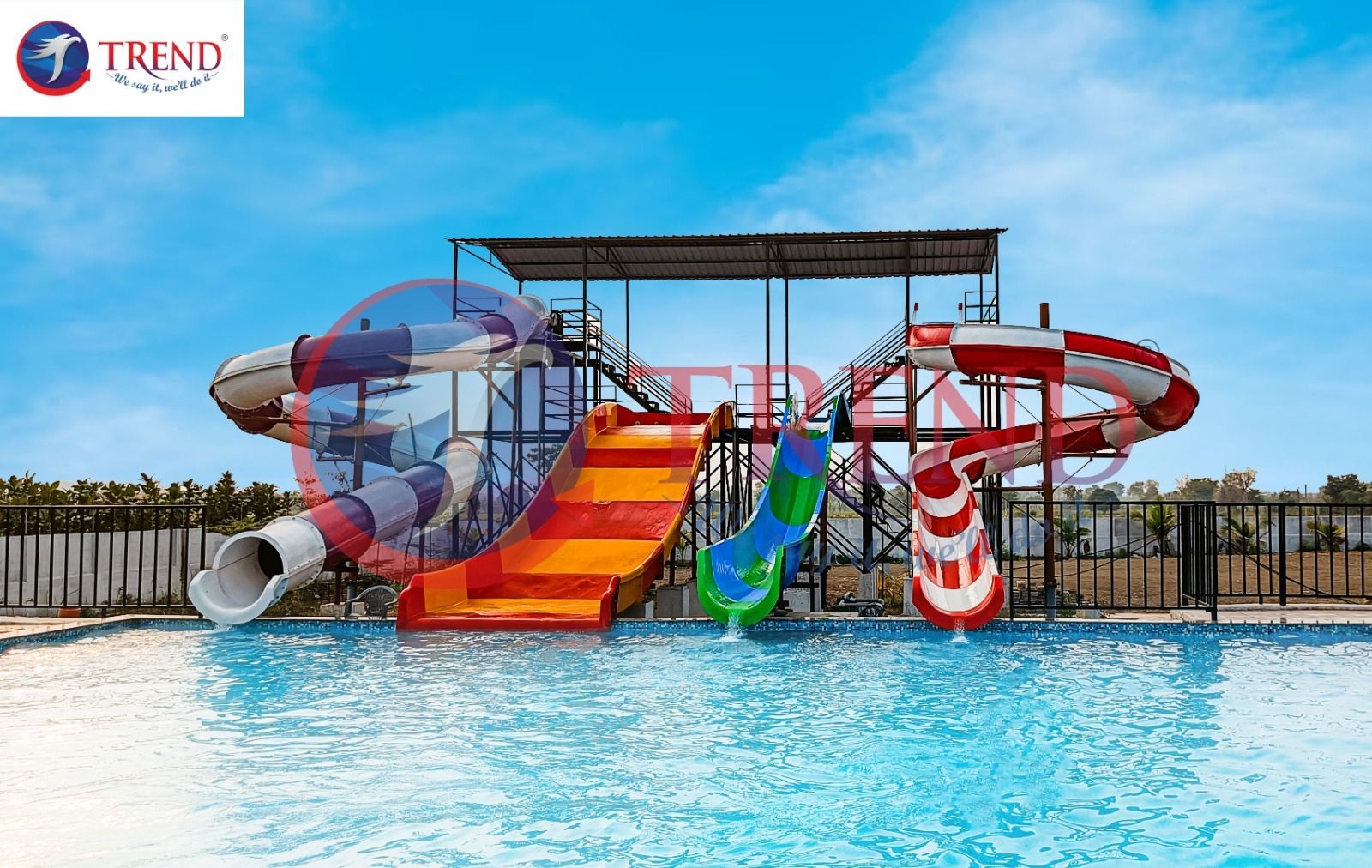 Frp Thrill Water slide