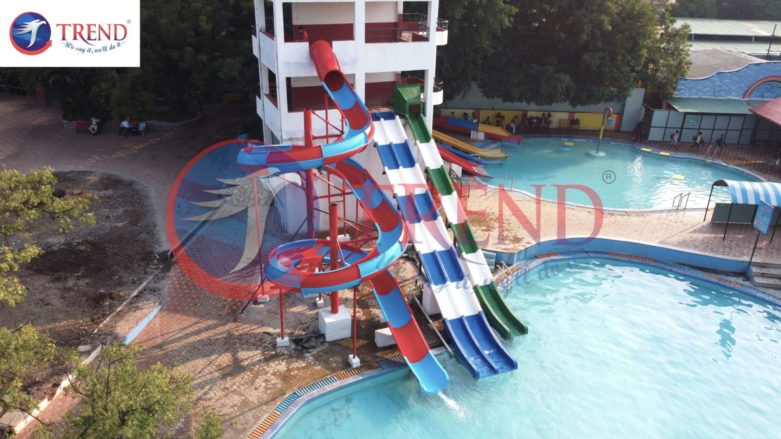 Frp Thrill Water slide