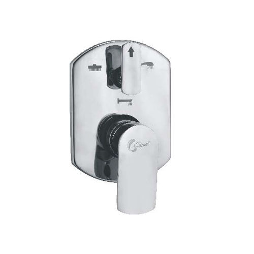 45Mm High Flow Single Lever Diverter - Color: Silver