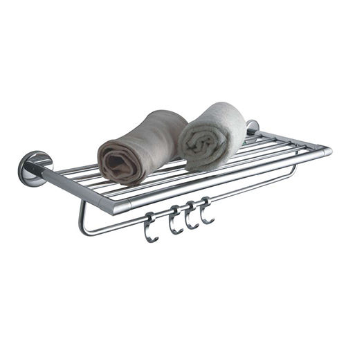 24 Inch Towel Rack - Color: Silver