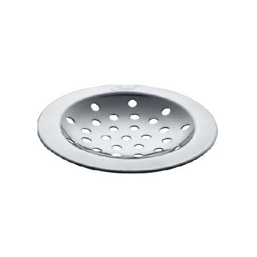 5 Inch Round Drain Cover - Color: Silver