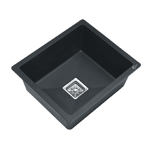 Black Single Bowl Sink