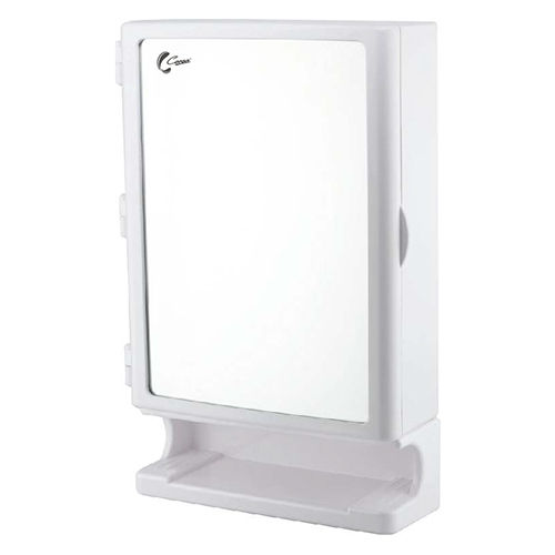 Bathroom Mirror Cabinet - Color: White