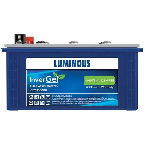 Luminous Igstj18000 150Ah Gel Battery - Battery Capacity: <150Ah