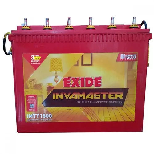 Exide Imtt1500 Inverter Battery - Battery Capacity: <150Ah