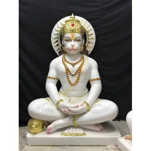 Marble Lord Hanuman Statue