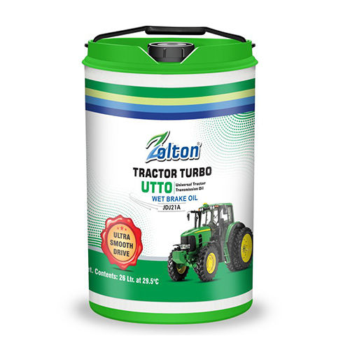 26 Ltr Utto Tractor Turbo Wet Brake Oil - Color: Transparent