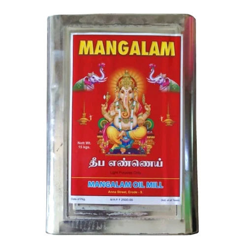 15L Mangalam Deepam Lamp Oil - Regional Style: Indian