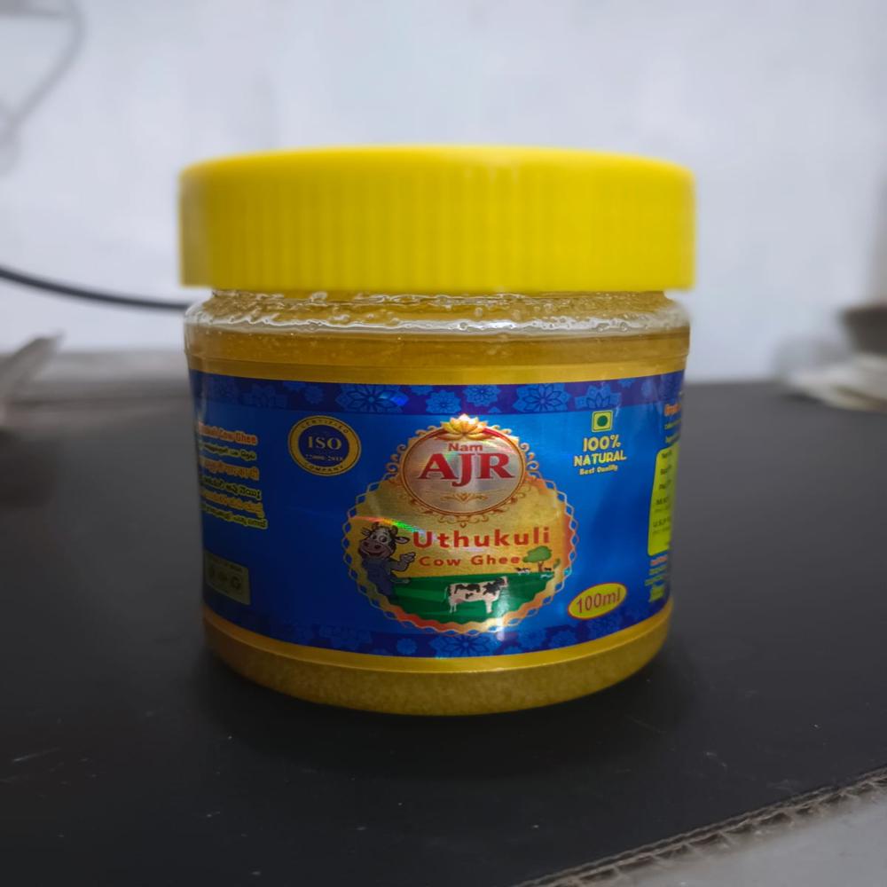 100Ml Ajr Cow Ghee - Age Group: Adults