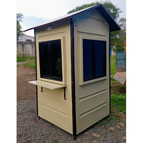 Frp Security Cabin - Color: Brown