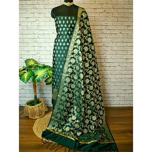 Designer Banarasi Katan Silk Suit