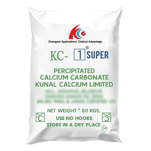 Kc-1 Super Precipitated Calcium Carbonate - Color: Bright White