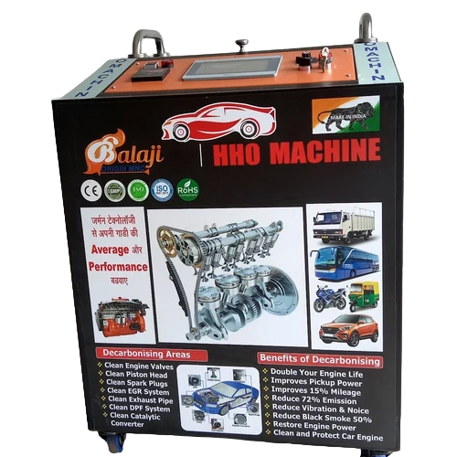 20000 CC Double Pipe Hydroxy Engine Decarbonizing Machine