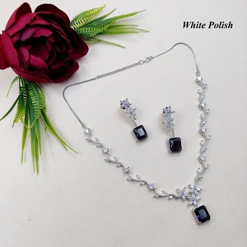 New Charming American Diamond Necklace Set