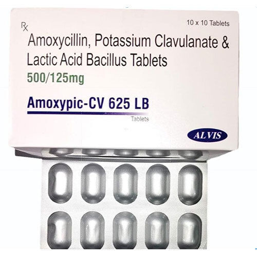 Amoxypic-CV 625 LB Tablet