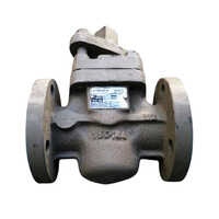 Lubricated Plug Valve - Color: Silver