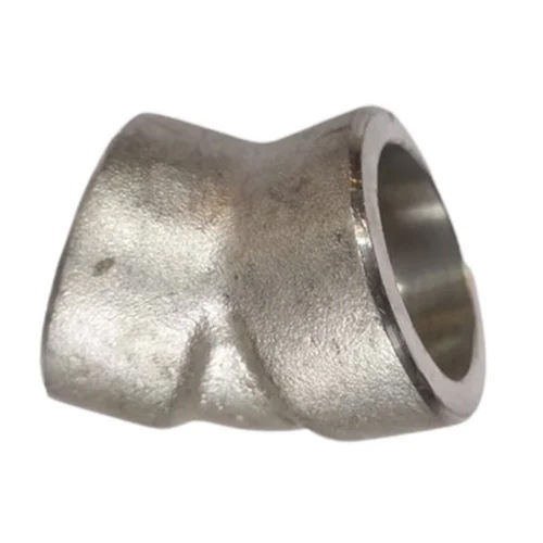 Mild Steel Elbow - Color: Silver