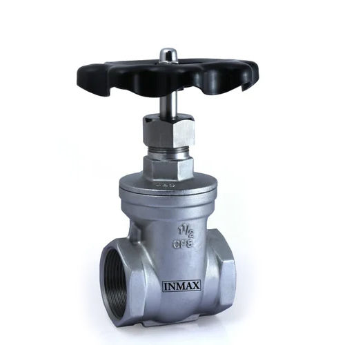 3 Inch Ci Ball Valve - Color: Silver