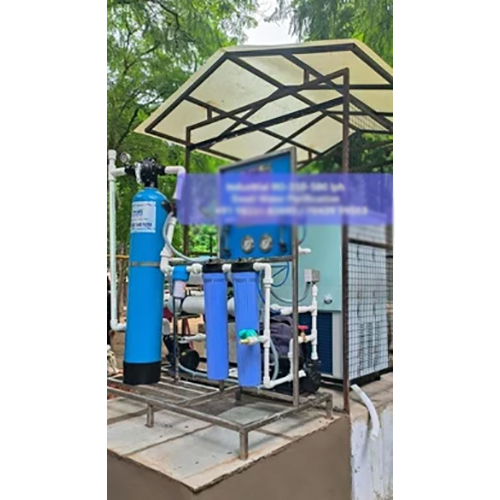 Semi-Automatic FRP RO Plant